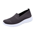 thumbnail image 1 of Willtoo 2026 Womens Wide Width Slip-On Orthopedic Sneakers - Arch Support Tennis, Hiking & Nurse Shoes, Non-Slip Work Shoes for Birthday Gifting Dark Gray 6.5 Wide, 1 of 7