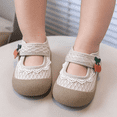thumbnail image 1 of Willtoo Baby Girls Shoes Breathable Mesh Sneakers Non-Slip Soft Sole Infant Toddler First Walker Shoes, 1 of 5