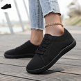 thumbnail image 1 of Willtoo Classic Low-Top Canvas Sneakers for Women Lightweight Lace-Up Casual Walking Shoes with Non-Slip Rubber Sole, Breathable Flat Skate Shoes, 1 of 5