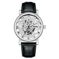 thumbnail image 1 of Willtoo Fashion Men's Leather Alloy Watches Quartz Wrist Watch Business Watches, 1 of 2