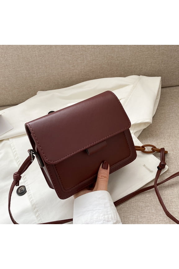 Fashionable Women's Handbag, Women's Mobile Phone Wallet, One Shoulder Crossbody Saddle Bag