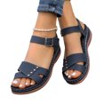 thumbnail image 1 of Willtoo Flat Sandals for Women Dressy: Comfortable Flats Sandals Women Open Toe Ankle Strap Walking Shoes Summer, 1 of 6