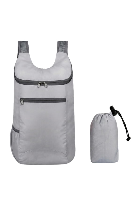 Foldable Ultra Lightweight Packable Backpack for Travel Camping, 35L Hiking Backpack Waterproof Foldable Daypack for Men Women Outdoor-Black