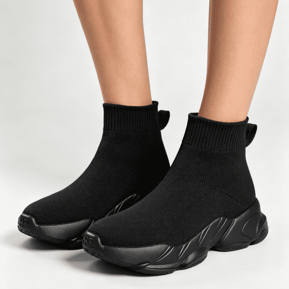 Willtoo Girls Breathable Athletic Sneakers Lightweight Outdoor Tennis Sock Shoes