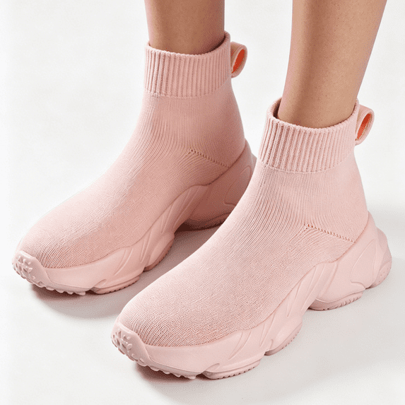 Willtoo Girls Breathable Athletic Sneakers Lightweight Outdoor Tennis Sock Shoes