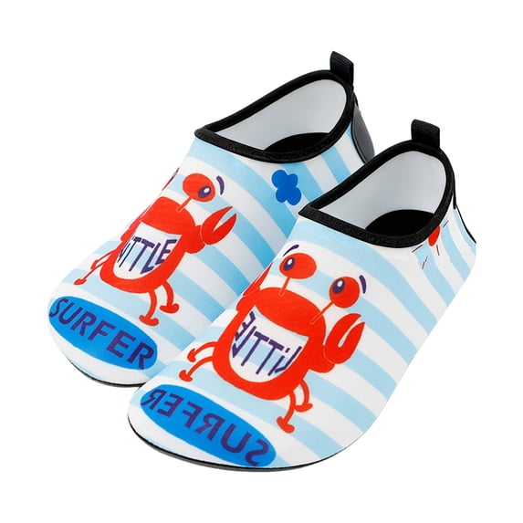 Willtoo Kids Boys Girls Swim Water Shoes, Toddler Kids Swim Water Shoes Non-Slip Quic Dry Beach Shoes,Barefoot Sports Shoes Aqua Socks for Beach Outdoor Sports