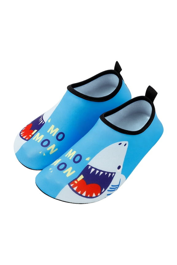 Kids Boys Girls Swim Water Shoes, Toddler Kids Swim Water Shoes Non-Slip Quic Dry Beach Shoes,Barefoot Sports Shoes Aqua Socks for Beach Outdoor Sports