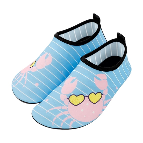 Willtoo Kids Boys Girls Swim Water Shoes, Toddler Kids Swim Water Shoes Non-Slip Quic Dry Beach Shoes,Barefoot Sports Shoes Aqua Socks for Beach Outdoor Sports