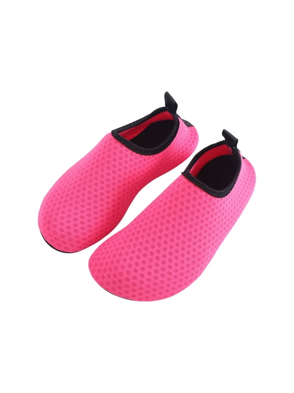 Kids Boys Girls Swim Water Shoes, Toddler Kids Swim Water Shoes Non-Slip quic dry Beach Shoes,Barefoot Sports Shoes Aqua Socks for Beach Outdoor Sports