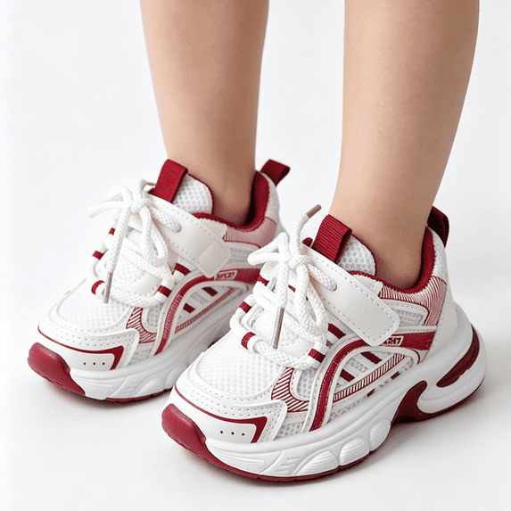 Willtoo Kids Girls Athletic Shoes Non Slip Casual Sneakers Lightweight Breathable Comfortable Running Tennis Shoes