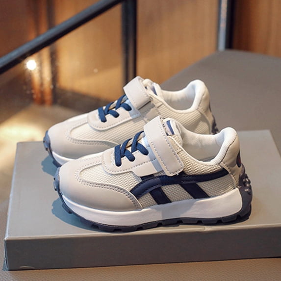 Willtoo Kids Sneakers Soft Non Slip Comfortable Chunky Walking Shoes Lightweight Mesh Breathable Causal Shoes Easy To Put on and Take Off