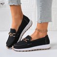 thumbnail image 1 of Willtoo Loafers For Women Slip‑On Chunky Platform Casual Flats Lightweight Non‑Slip Walking Shoes for Daily Wear, 1 of 5