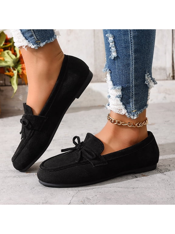 Loafers for Women Slip On Flats Comfortable Business Dressy Casual Non Slip Work Office Walking Shoes