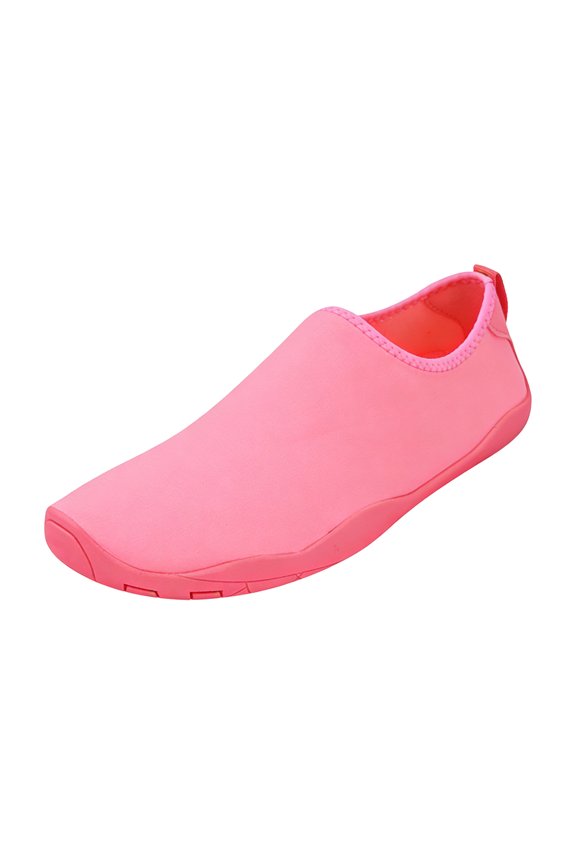 Men Women's Barefoot Water Shoes, Non-Slip Breathable Beach Swim Shoes, Wide Toe Box Quick-Dry Aqua Footwear for Surfing, Yoga, and Outdoor Adventures Hot Pink