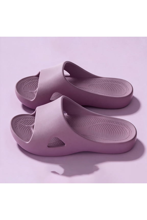 Men's and Women's Sandals, Thick Cushion Athletic Slides, EVA Lightweight Comfort Non-Slip Orthopedic Slippers, Soft Summer Beach Shoes