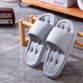 thumbnail image 1 of Willtoo Mens Shower Shoes Open Toe Non Slip Slides Comfortable Hollow Drain Slip on Sandals Lightweight Pool Slippers, 1 of 3