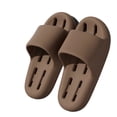thumbnail image 1 of Willtoo Mens Shower Shoes Open Toe Non Slip Slides Cozy Hollow Drain Slip on Sandals Lightweight Indoor Slippers, 1 of 3