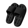 thumbnail image 1 of Willtoo Mens Shower Shoes Open Toe Non Slip Slides Cozy Hollow Drain Slip on Sandals Lightweight Indoor Slippers, 1 of 3