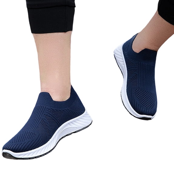 Willtoo Mens Slip on Walking Shoes Ultra Lightweight Mesh Breathable Non Slip Running Shoes Casual Fashion Sneakers for Workout Sports