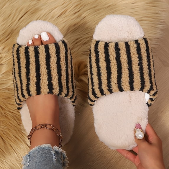 Willtoo Open Toe Slippers for Women House Slippers