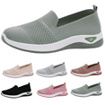 thumbnail image 1 of Willtoo Orthopaedic Shoes Women's Walking Shoes Women's Lightweight Width H Mesh Breathable Casual Comfort Running Shoes Comfortable Outdoor Summer Shoes Trainers Green, 1 of 5