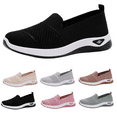 thumbnail image 1 of Willtoo Orthopaedic Shoes Women's Walking Shoes Women's Lightweight Width H Mesh Breathable Casual Comfort Running Shoes Comfortable Outdoor Summer Shoes Trainers Black, 1 of 5