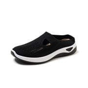 Orthopedic Arch Support Shoes for Women - Slip On Tennis Shoes, Nurse & Hiking Sneakers, Wide Width Non-Slip Work Shoes for Valentines Day & Mother’s Day Gifts 