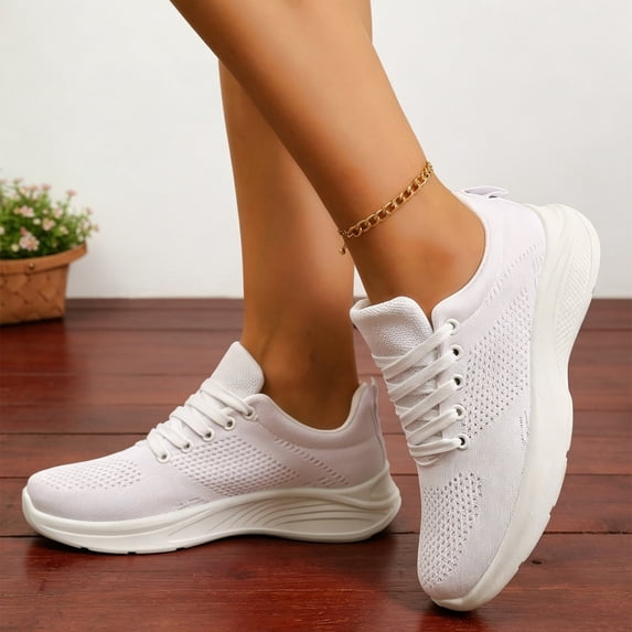 Willtoo Orthopedic Dress Shoes for Women Arch Support Slip on Non Slip Tennis Shoes Mesh Breathable Walking Shoes Orthopedic Lightweight Comfortable work Shoes