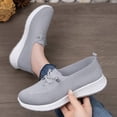thumbnail image 1 of Willtoo Orthopedic Dress Shoes for Women Arch Support Non Slip Slip on Nurse Shoes Lightweight Mesh Stretch Hiking Shoes Soft 2026 New Foam Shoes, 1 of 5