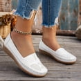 thumbnail image 1 of Willtoo Orthopedic Flat Loafer for Women 2026 Women's Arch Support Cloe Toe Wide Feet Classic Shoes Casual Easy Slip on Vintage Shoes with Barefoot Feel Comfortable Loafers for Outdoor Walking, 1 of 5