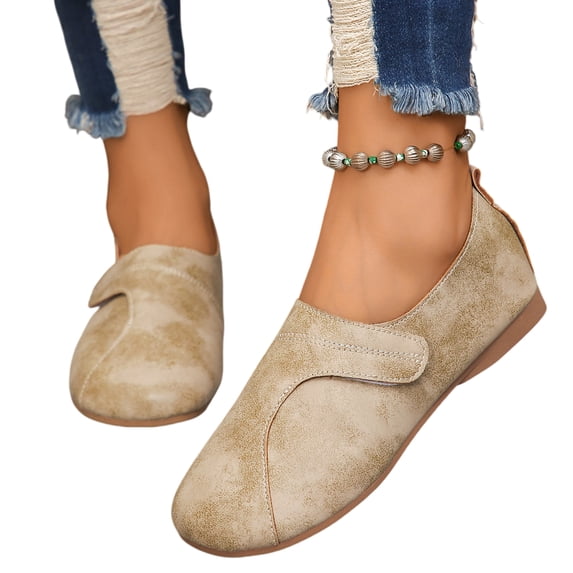 Willtoo Orthopedic Loafers Shoes For Women Orthopedic Faux Leather Loafers Dress Shoes For Women Lightweight Flats Casual Comfor
