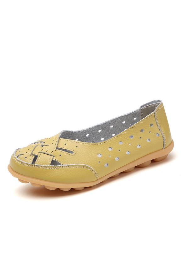 Orthopedic Loafers in Breathable Leather, Orthopedic Loafers for Women, Orthopedic Shoes for Women Mint Green US-10(EU-43)
