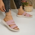 thumbnail image 1 of Willtoo Orthopedic Sandals for Women Arch Support Sandals Lightweight Slipper Summer Beach Slides Slipper Casual Slip on Shoes, 1 of 6