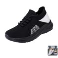 thumbnail image 1 of Willtoo Orthopedic Shoes for Women Knit Sock Style Lace Up Walking Sneakers, Breathable Mesh Lightweight Athletic Shoes, Soft Cushioned Non‑Slip Flexible Casual Running Shoes, 1 of 6
