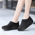 thumbnail image 1 of Willtoo Orthopedic Shoes for Women Slip On Mesh Platform Walking Shoes, Breathable Wedge Arch Support Sneakers, Non-Slip Lightweight Casual Comfort Shoes, 1 of 5