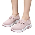thumbnail image 1 of Willtoo Orthopedic Shoes for Women Mesh Breathable Non Slip Sneakers Arch Support Relaxed Walking Shoes Versatile Slip on Lace Up, 1 of 5