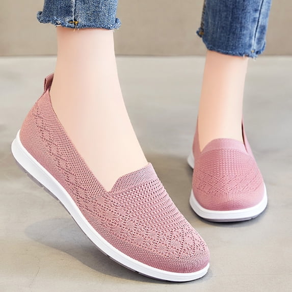 Willtoo Orthopedic Shoes for Women Tennis Shoes Wide Slip on Non Slip Walking Shoes Mesh Stretch Soft 2026 New Foam Shoes
