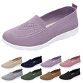 thumbnail image 1 of Orthopedic Slip on Walking Shoes for Women Comfortable Embroidered Arch Support Wide Width Work Sneakers Nurse Shoes for Women, 1 of 5