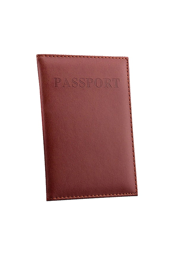 Passport Holder Organizer Card Case Protector Emboss Storage Cover Travel Wallet