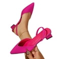 thumbnail image 1 of Willtoo Pointed Toe Mule Sandals for Women, High Heel Slippers for Office, Spring Casual Sandal, 1 of 6