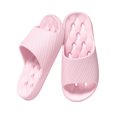 thumbnail image 1 of Willtoo Quick‑Drain Shower Slide Slippers, Soft Thick Cushioned Open Toe Slides, Non‑Slip Lightweight Indoor Bathroom Home Sandals for Women, 1 of 4