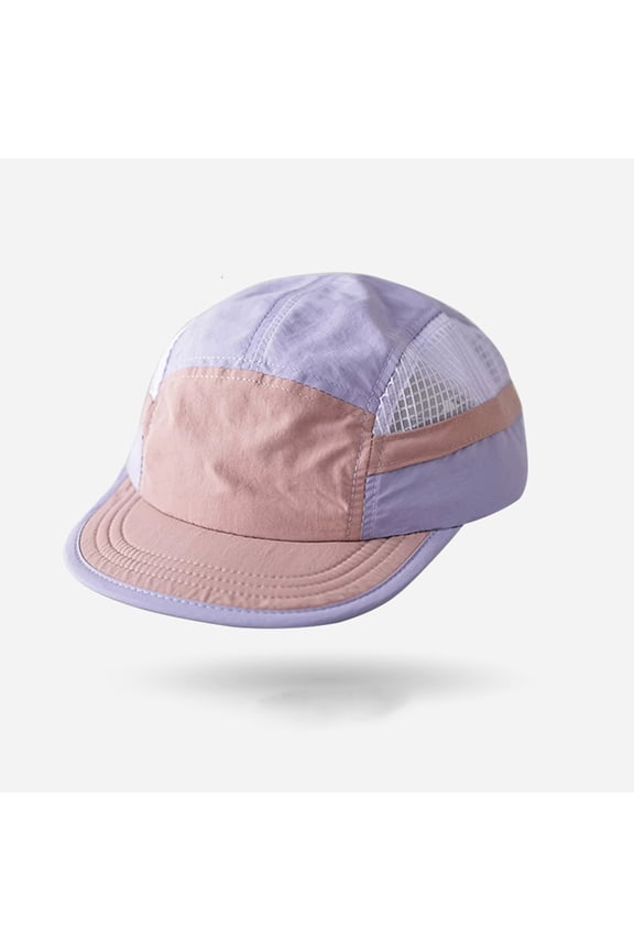 Quick-Dry Baseball Cap,7cm Wide Brim,Running UV Protection,Adjustable Snapback,Lightweight,Breathable,Men & Women