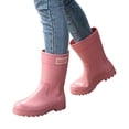 thumbnail image 1 of Willtoo Rain Boots for Women Waterproof Ankle Boots Anti-Slip Mud Shoes Thick Sole Wearable Water Shoes Rubber Outdoor Car Wash Shoes, 1 of 5