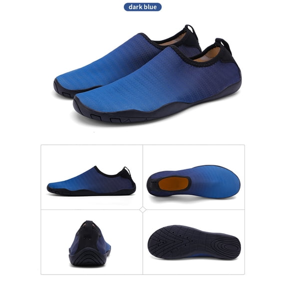 Willtoo Shoes for Women Wide Width Water Shoes Barefoot Socks Dry Non Slip Shoes for Beach Swim Surf