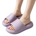 thumbnail image 1 of Willtoo Shower Shoes Open Toe Non Slip Slides Comfy Waterproof Slip on Soft Sole Sandals Lightweight Hotel Slippers, 1 of 4