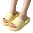thumbnail image 1 of Willtoo Shower Shoes Open Toe Non Slip Slides Comfy Waterproof Slip on Soft Sole Sandals Lightweight Hotel Slippers, 1 of 4