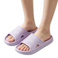 thumbnail image 1 of Willtoo Shower Shoes Open Toe Non Slip Slides Cozy Soft Sole Quick-Dry Slip on Sandals Lightweight Home Slippers, 1 of 4