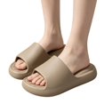 thumbnail image 1 of Willtoo Shower Shoes Open Toe Non Slip Slides Soft Quick-Dry Slip on Platform Sandals Lightweight Bathroom Slippers, 1 of 4
