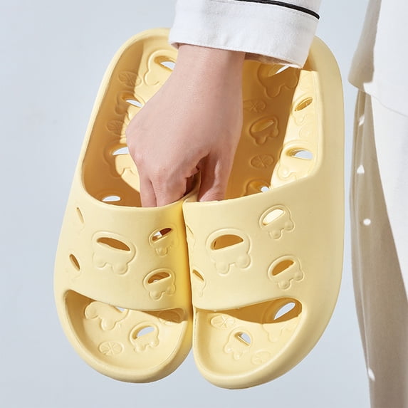 Willtoo Shower Shoes with Drainage Holes, Quick-Dry Bathroom Slippers for Men and Women