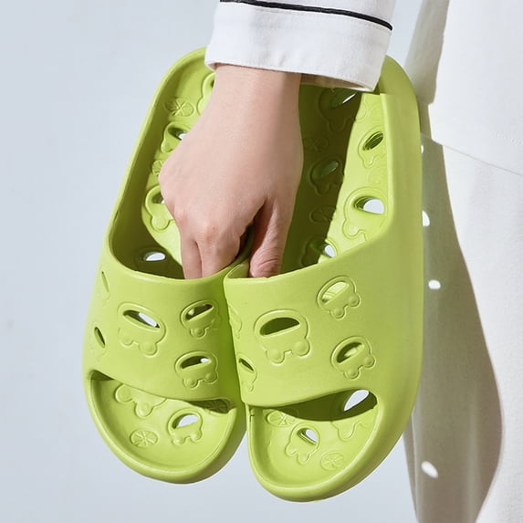 Willtoo Shower Shoes with Drainage Holes, Quick-Dry Bathroom Slippers for Men and Women